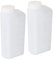 Yosoo Health Gear 2 Stroke Oil Mixing Bottle, 2PCS 600ML Fuel Mixing Bottle Empty Two Stroke Oil Mixing Bottle Container for Chainsaw Ironing Machine