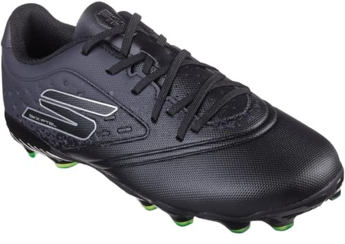 Skechers Performance Skechers Razor 1.5 Jr Youth FG Men's Black/Silver Football Boots - UK 3