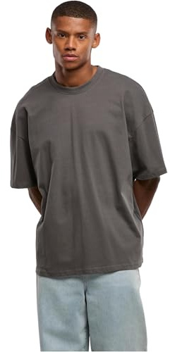 Build Your Brand Herren T-Shirt Ultra Heavy Cotton Box Tee, Basic T-Shirt für Männer, Oversized Fit, Größen XS - 5XL