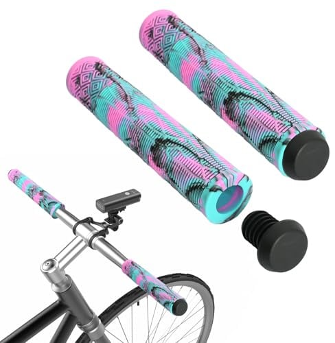 Fahrrad Griffe MTB, Lenkergriffe Fahrrad, 160 Mm, rutschfeste Universal-Fahrradgriffe, Scooter Griffe, Geeignet Für Eine Vielzahl Von Modellen, EinschließLich Mountainbikes, Falträder Und Roller