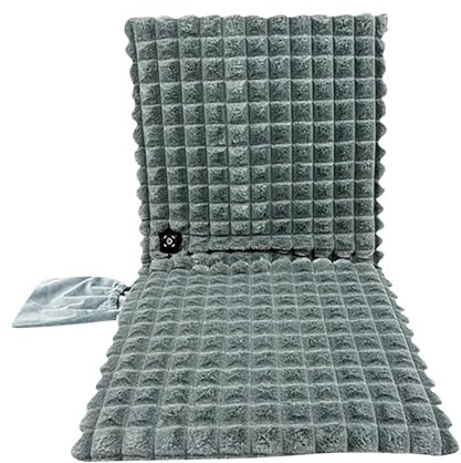 Beheizbares Sitzkissen mit Rückenlehne, USB Heizung, 3 Temperaturstufen, Rutschfest, Für Büro, Stuhlkissen, Outdoor und Indoor