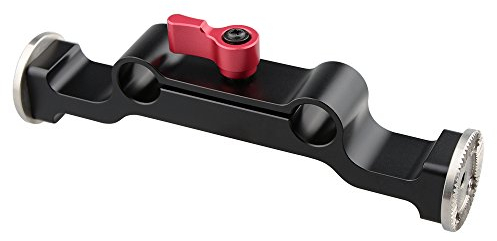 CAMVATE 15 Rod Clamp mit Rosette Standered Zubehör (m6,31.8 mm) für Kamera Rig Unterstützung Schienenblock Systemen
