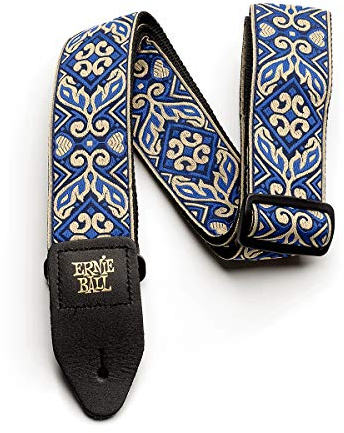 Ernie Ball Jacquard-Gitarrengurt - Tribal Blue