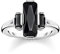 Thomas Sabo Damen-Ring Schwarze Steine 925 Sterlingsilber TR2267-641-11-56