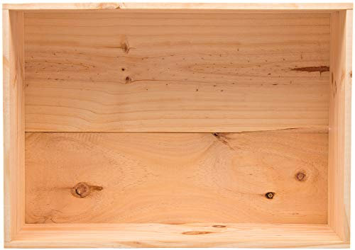 Mabouteille - Etagère en Bois Format Caisse de Vin - Rangement et décoration (équivalent 12 Bouteilles) - A l'unité