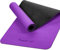 MOVIT Gymnastikmatte, Yogamatte, hautfreundlich und rutschfest, 190 x 100cm, Stärke 0,6cm, Violett