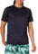 Amazon Essentials Herren Schmal Geschnittenes, Kurzärmeliges, Schnelltrocknendes UPF 50-Bade-T-Shirt, Dunkles Marineblau, L