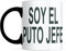 INFORMAL - Taza de Cerámica 350ml - Ideal para el Desayuno y Tomar Café - Tazas Originales para Regalar - Humor Sarcástico - Apta para Microondas y Lavavajillas - Soy El Put@ Jefe