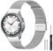 SUGARJAR Metall Armband Kompatibel Mit Samsung Galaxy Watch 7/FE/6/5/4 40mm 44mm/6 Classic 43mm 47mm, Nahtlos Mesh Edelstahl für Galaxy 5 Pro 45mm/4 Classic 42mm 46mm