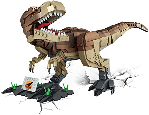 Creator Dinosaurier Spielzeug, 939 Stück Bausteine Set für Kinder ab 6 Jahren, Tyrannosaurus Figuren, Dino Konstruktionsset für Jungen Mädchen im Alter von 7 8 9 10 11 12 Bausteine Geschenk für Kinder