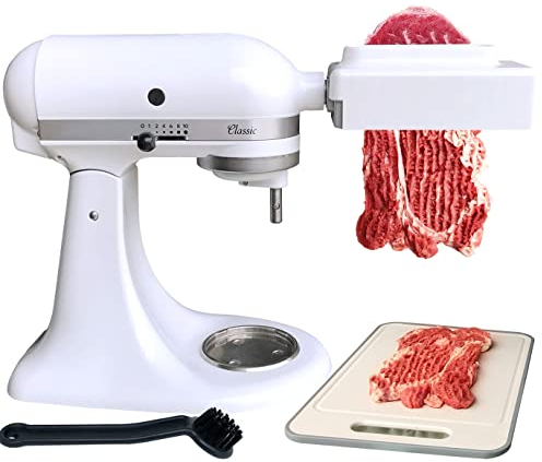 [Upgrade] Fleischklopfer für alle KitchenAid Haushalts-Standmixer - Mixerzubehör Aufsatz [Keine Marmeladen mehr, kein Brechen mehr, einfacher zu reinigen]