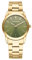 Radiant - Basic Collection - Analog und Automatik Uhr. Armbanduhr für Frauen. Armbanduhr mit Goldener Edelstahl-Zifferblatt. Größe 36mm. 3ATM.