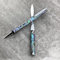 LACHIEVA LUX Luxury Abalone Shell Ballpoint Pen & Letter Opener Set, Unique Gift for Men & Women, Great for Christmas and Special Occasions