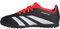 adidas Predator Club Turf Football Boots, Core Black/Cloud White/Solar Red, 5.5 UK Child