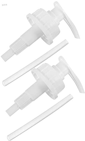 TEHAUX 2st Duschgel-presskopf Spender Für Pumpflaschen Spender Für Wasserflaschen Lotionspender Druckpumpen Für Lotionsspender Pumpspender Für Shampoo Pp Seife Weiß Gesichtswäsche