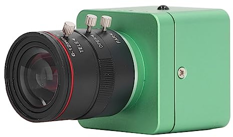 Caméra USB 41 MP, Webcam USB avec Objectif à Mise au Point Manuelle 6‑12 Mm, Caméra HD 4K 30 IPS avec Capteur IMX334, Webcam PC USB pour Apprentissage en Réseau (Prise UE)