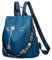 Balakaka Rucksack Tasche 2 in 1 Damen 12 L, Wasserdichte Rucksack Anti Diebstahl Schultertasche Casual Daypack, Große Kapazität Rucksack Damen Elegant für Reise Schule Arbeit Wandern