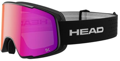 HEAD Unisex-Adult Horizon 2.0 5K Ski-und Snowboardbrille, Rot-Schwarz, One Size