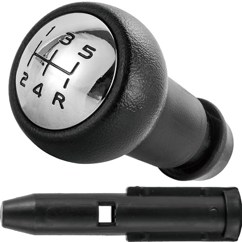 Pomello del cambio, pomello del cambio manuale a 5 marce, per Peugeot 206 207 307 308 407 Partner Citroen C2 C3 C4 C5 Berlingo 2403.CN 2403CN