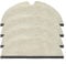 Lot de 4 serpillères de rechange lavables en microfibre pour aspirateur robot Q8 MAX, MAX Plus