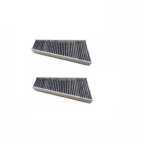 CAXUMO Filtro abitacolo, for Audi, A4 B8 Q5 8R A5 8T 8F S5 Filtro aria condizionata esterna Core Alone Grid Oem 8KD819439 8KD819441 Filtro antipolline per auto(Grey)