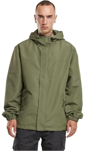 Brandit Light Windbreaker Frontzip, Color: olive, Size: L