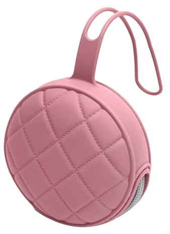 Schnullerhalter-Etui – 9,5 X 24 X 4,5 Cm Silikon-Schnulleretui | Organizer-Tasche Aus Lebensmittelechtem Silikon Für Baby-Schnuller | Schnullertasche Mit Reißverschluss Für Reisen, Spazierengehen, Cam