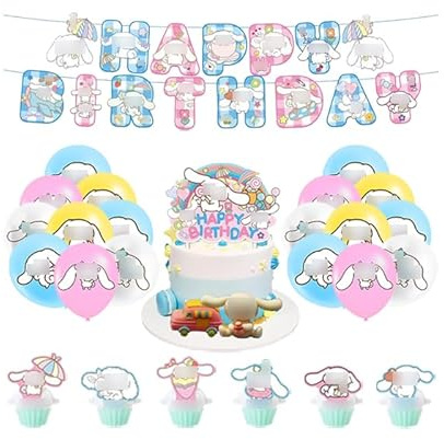 Geburtstag Party Deko Kindergeburtstag Luftballons Torten Topper Girlande Geburtstag Party Deko Luftballons