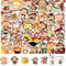 50 Stück Niedliche Monkey Sticker Set，monkeys aufkleber,affe aufkleber,Wasserfester Affenaufkleber，für Auto Skateboard Fahrrad Moped Motorrad Fahrrad Computer, Gepäck,Geeignet für Erwachsene Kinder