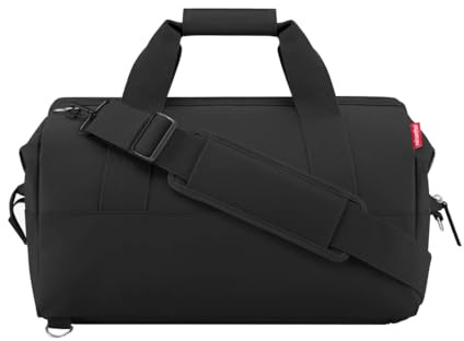 reisenthel allrounder M duffel mix black – Maximal flexibel und superkomfortabel: Der allrounder M duffel überzeugt mit seinem puren funktionalen Design und macht jede Reise noch schöner.