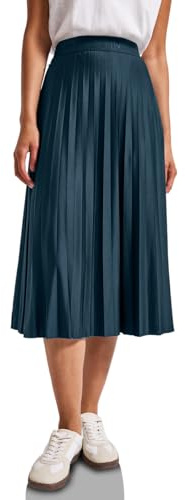 Damen Midi Plissée Rock