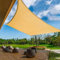 Voile d'ombrage rectangulaire, Toile d'ombrage extérieure, Robuste et perméable, for pergola, Jardin, abri Voiture(6x9m/19.69x29.53ft)
