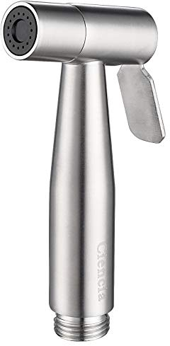 CIENCIA Hand Bidet Sprayer Premium Edelstahl Sprayer Shattaf - nur Bidet Sprühkopf für WC, Hand Bidet Sprayer für WC WS024