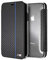 BMW Booktype Case - with Navy Stripe/PU Carbon Fiber - iPhone XS Max - Black