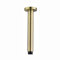 ENKI A14 Antique Brass Fixed Shower Head Arm Vertical Ceiling Mounted Round Design