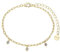 XENOX XS2204G Damen Armband Sterling-Silber 925 Gold weiß Zirkonia 20 cm