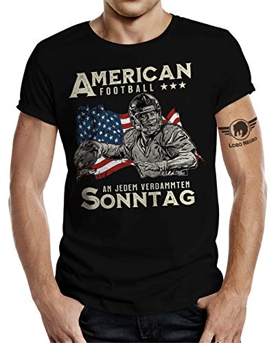 T-Shirt für American Football Fans: An jedem Sonntag