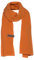 Knit Facory - Liv Schal - Fein Gewebter Damen Schal - Luftiger Musselinschal - Für Frühling und Sommer - 100% Bio-Baumwolle - Rost