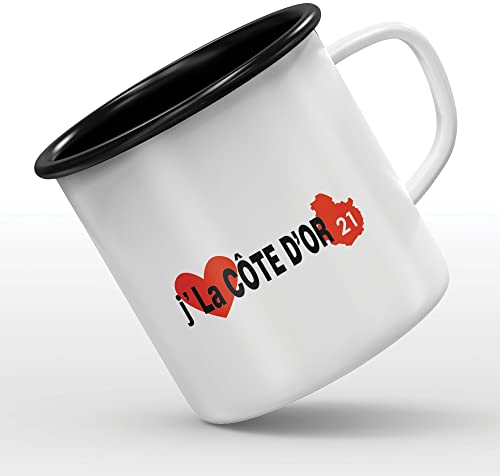 Tasse mit Aufschrift J'aime la Cote d'Or