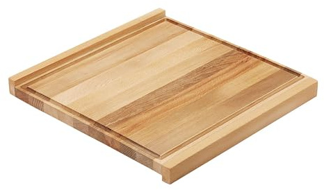 Metaltex Tabla Corte Reversible en Madera de Haya 35x35x2 cm