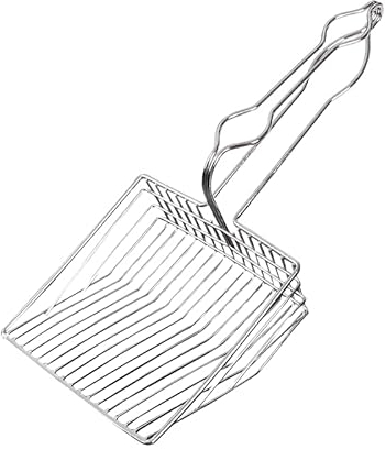 Modo Metal Cat Litter Scoop - Fast Sifting for Litter Trays, Deep Shovel, Cat Owners Essential