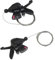 NIDONE Fahrrad Gangschaltung 7/21 Gang Schwarz 2PCS Reiten Zubehör