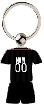 Porte Clé Rugby Toulouse 2023 2024 Maillot Domicile Personnalisable avec Nom et Numéro