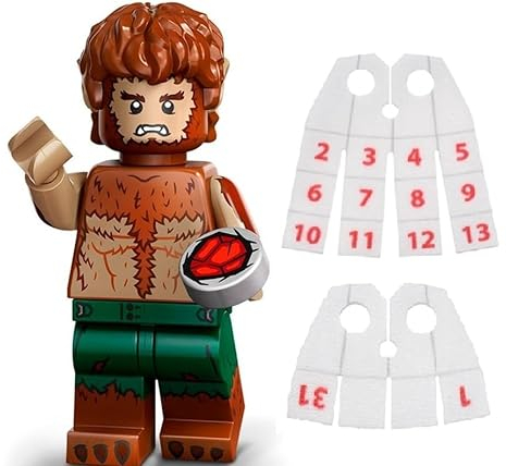 LEGO Marvel Serie 2 Minifigur: Mond Ritter Minifigur mit LEGO Kalender Man Capes - Superhelden 71039