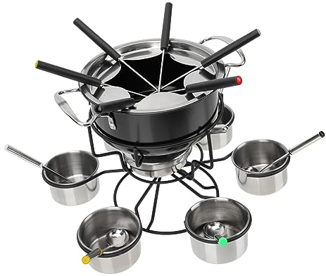 OUNONA 1set Portable Fondue Stove Chocolate Melting Pot for Home Use High Temperature Resistant for Parties Gatherings and Afternoon Tea
