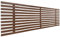 DHOME Recycled Holz Kopfteil MDF Japanischer Stil Paletten Bed Paletten Beschläge inklusive (145cm, Walnussholz)