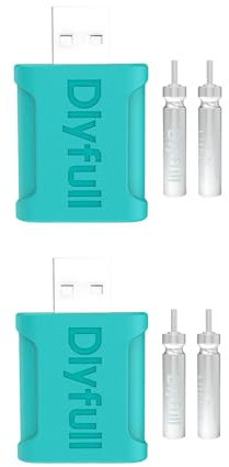 Aznever Wiederaufladbare Cr425-Batterie, LED Posen Batterie Aufladbar CR 425 Akku Für Angelposen Schwimmer, CR425 LED Posen Batterie -Ladegerät Für Wiederaufladbarer Batterie CR425