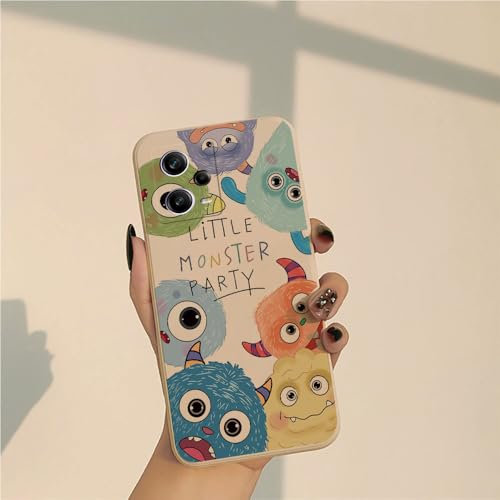 PAIXIKYZ Compatible con Xiaomi Redmi Note 12 Pro 5G - Funda Silicona Suave Bordes Rectos Protección Total Cámara