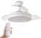 YOEVU ESPARTAN - Ventilador de techo con luz led | Motor DC | Compatible con ALEXA | Aspas retractiles | 3 tonalidades y 6 velocidades (ESPARTAN)
