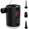 Pompe à air Portable pour Bateaux pneumatiques - Table de Gonflable, compresseur Rechargeable | Outil de gonflage Rapide avec Lampe LED pour Camping, parterres d'amis, dortoirs d', Sacs